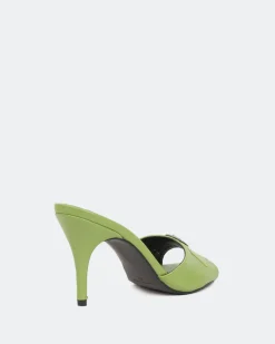 Mid Heels-L'INTERVALLE Absolute Green Leather