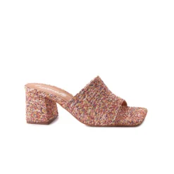 Mid Heels|Mules-L'INTERVALLE Adelpha Multi Fabric