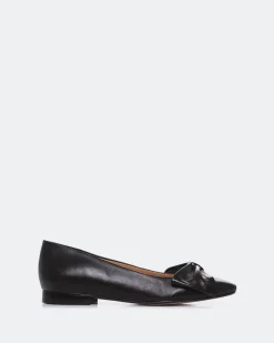 Ballerinas-L'INTERVALLE Admiralty Black Leather