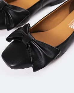 Ballerinas-L'INTERVALLE Admiralty Black Leather