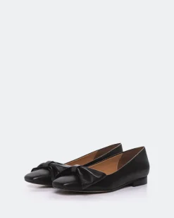 Ballerinas-L'INTERVALLE Admiralty Black Leather