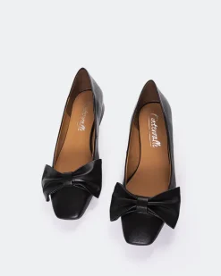 Ballerinas-L'INTERVALLE Admiralty Black Leather