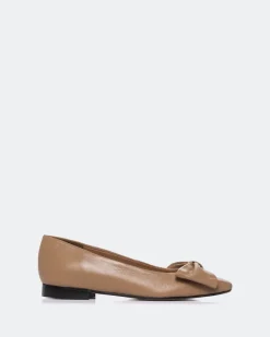 Ballerinas-L'INTERVALLE Admiralty Camel Leather
