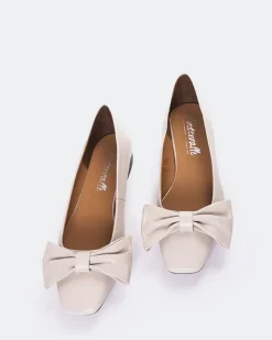 Ballerinas-L'INTERVALLE Admiralty Off White Leather