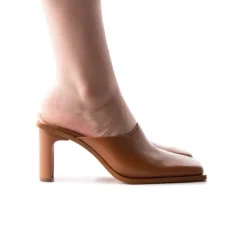 Mules-L'INTERVALLE Aglaia Tan Leather