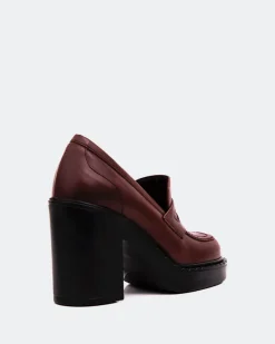 Loafers-L'INTERVALLE Allington Brown Leather