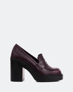 Loafers-L'INTERVALLE Allington Burgundy