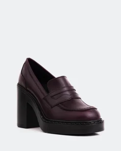 Loafers-L'INTERVALLE Allington Burgundy