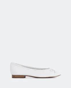 Ballerinas-L'INTERVALLE Alona White Leather
