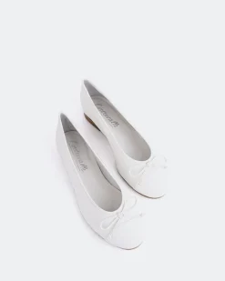 Ballerinas-L'INTERVALLE Alona White Leather