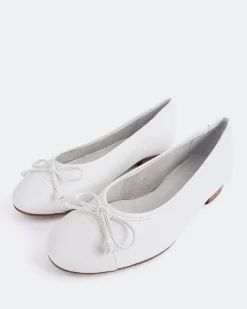 Ballerinas-L'INTERVALLE Alona White Leather