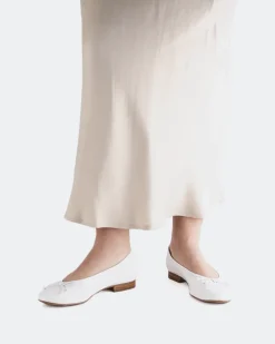 Ballerinas-L'INTERVALLE Alona White Leather