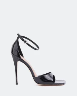 High Heels-L'INTERVALLE Analu Black Naplack