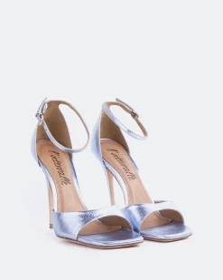 High Heels-L'INTERVALLE Analu Blue Metal