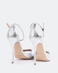 High Heels-L'INTERVALLE Analu Silver Metal