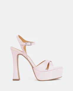 Platform|High Heels-L'INTERVALLE Anamika Pink Leather