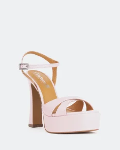 Platform|High Heels-L'INTERVALLE Anamika Pink Leather