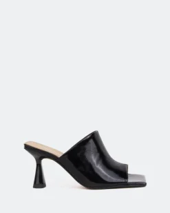 Mid Heels-L'INTERVALLE Anarin Black Naplack/Naplack Noir