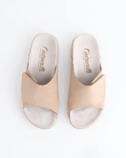Flats-L'INTERVALLE Andalusia Taupe Nubuck