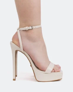 Platform|High Heels-L'INTERVALLE Anguila Off White Leather