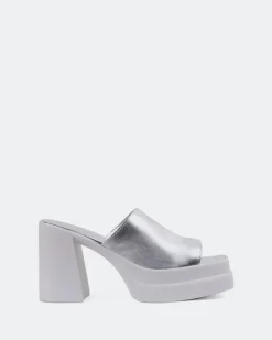 Platform-L'INTERVALLE Aprilia Silver Leather