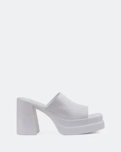 Platform-L'INTERVALLE Aprilia White Leather