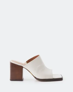 Mules-L'INTERVALLE Arleth Off White Leather