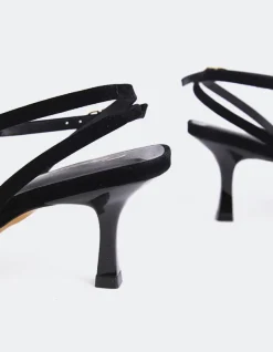 Pumps-L'INTERVALLE Aster Black Mesh