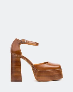 Platforms-L'INTERVALLE Azucar Tan Leather