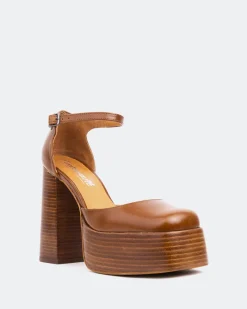 Platforms-L'INTERVALLE Azucar Tan Leather