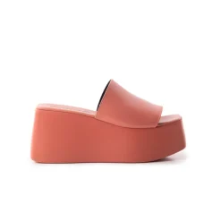 Wedges-L'INTERVALLE Bae Pink Leather