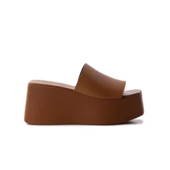 Wedges-L'INTERVALLE Bae Tan Leather