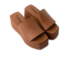 Wedges-L'INTERVALLE Bae Tan Leather