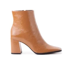 Ankle Boots-L'INTERVALLE Bally Chestnut Naplack