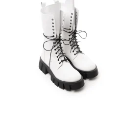 Lace-up-L'INTERVALLE Bangkok White Leather