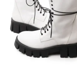 Lace-up-L'INTERVALLE Bangkok White Leather