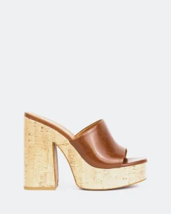 Platform-L'INTERVALLE Barrel Tan Leather