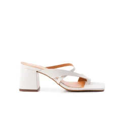 Mid Heels-L'INTERVALLE Barriada Off White Leather