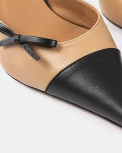 Mules-L'INTERVALLE Bartlett Camel Leather