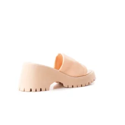 Platform|Mules-L'INTERVALLE Batisti Nude Lycra