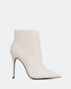 Ankle Boots-L'INTERVALLE Beauty Cream Leather