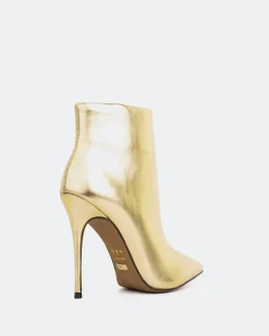 Ankle Boots-L'INTERVALLE Beauty Gold Metal