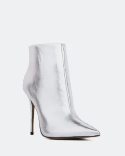 Ankle Boots-L'INTERVALLE Beauty Silver Metal