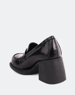 Loafers-L'INTERVALLE Beckam Black Leather
