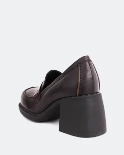 Loafers-L'INTERVALLE Beckam Brown Leather