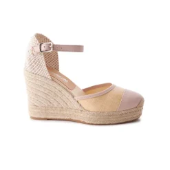 Espadrilles-L'INTERVALLE Bento Nude Rafia