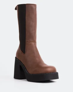 Platform|Chelsea-L'INTERVALLE Bexley Tan Leather