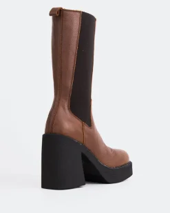 Platform|Chelsea-L'INTERVALLE Bexley Tan Leather
