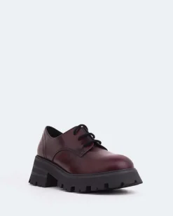 Lace-up-L'INTERVALLE Bieber Burgundy