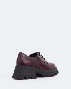 Lace-up-L'INTERVALLE Bieber Burgundy